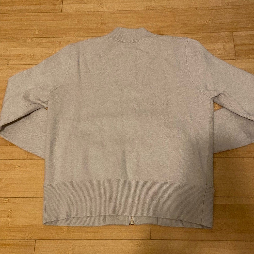 Sioni Women’s Faux Suede/Knit Bomber Jacket X-Small - Picture 6 of 8
